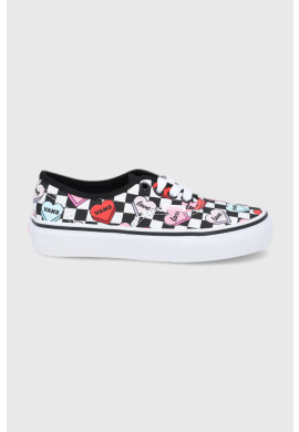 Vans Детски ниски кецове в черно - Pepit.bg