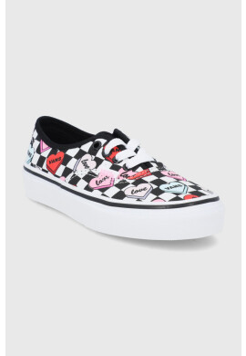 Vans Детски ниски кецове в черно - Pepit.bg