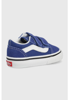 Vans Детски ниски кецове в тъмносиньо - Pepit.bg