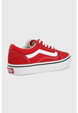 Vans Детски ниски кецове в червено - Pepit.bg