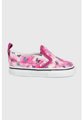 Vans Детски ниски кецове в розово - Pepit.bg