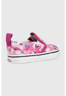 Vans Детски ниски кецове в розово - Pepit.bg