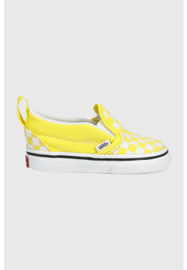 Vans Детски ниски кецове в жълто - Pepit.bg