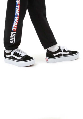 Vans Детски ниски кецове в черно - Pepit.bg