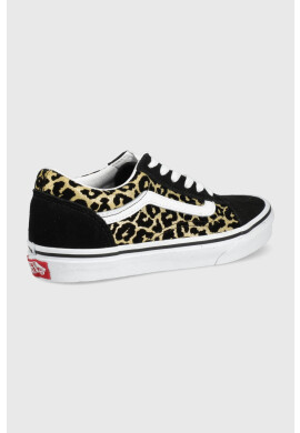 Vans Детски ниски кецове в черно - Pepit.bg