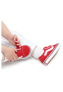 Vans Детски ниски кецове в червено - Pepit.bg