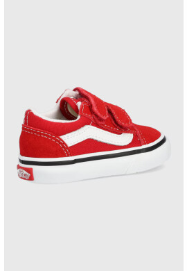 Vans Детски ниски кецове в червено - Pepit.bg
