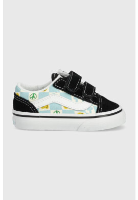 Vans Детски ниски кецове TD Old Skool V MELT BLKML - Pepit.bg