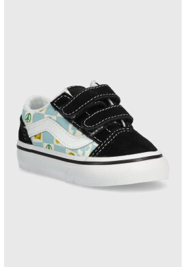 Vans Детски ниски кецове TD Old Skool V MELT BLKML - Pepit.bg