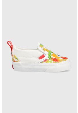 Vans Детски ниски кецове TD Slip-On V HARB CHBD в бяло - Pepit.bg