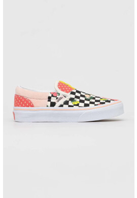 Vans Детски ниски кецове UY Classic Slip On Patch FRTC MDGRE - Pepit.bg