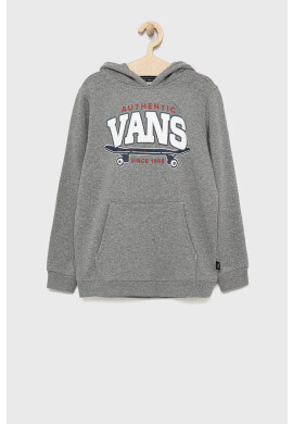 Vans Детски суичър в сиво меланж на - Pepit.bg