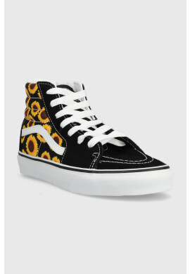 Vans Детски високи кецове в черно - Pepit.bg