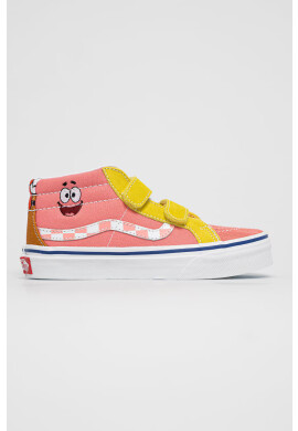Vans Детски високи кецове в розово - Pepit.bg