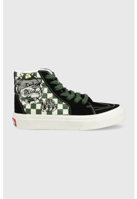 Vans Детски високи кецове UY SK8 Hi BLACK В черно - Pepit.bg