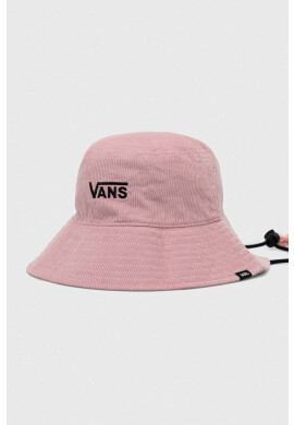 Vans Джинсова капела в розово от памук - Pepit.bg