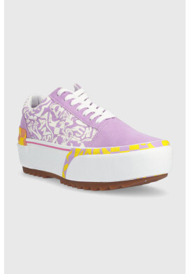 Vans Ниски кецове Old Skool Stacked в лилаво - Pepit.bg