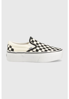 Vans Ниски кецове Slip-on Stackform в бежово - Pepit.bg