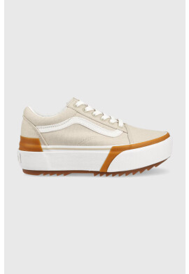 Vans Ниски кецове Old Skool Stacked в бежово VN0A4U15BLL1 - Pepit.bg