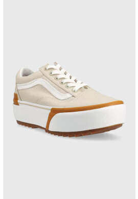 Vans Ниски кецове Old Skool Stacked в бежово VN0A4U15BLL1 - Pepit.bg