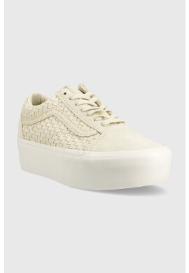 Vans Ниски кецове Old Skool Stackform в бежово VN0A7Q5MIVR1 - Pepit.bg