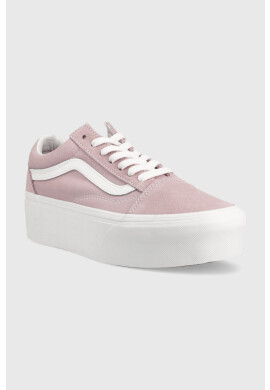 Vans Ниски кецове Old Skool Stackform в розово VN0A7Q5MBLT1 - Pepit.bg