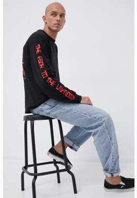 Vans Памучна блуза с дълги ръкави - Pepit.bg