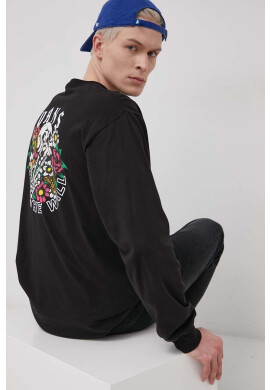 Vans Памучна блуза с дълги ръкави - Pepit.bg