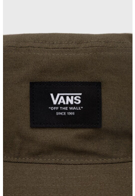 Vans Памучна капела в зелено от памук - Pepit.bg