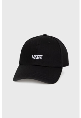 Vans Памучна шапка в черно с апликация - Pepit.bg