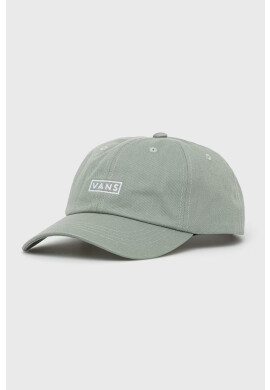Vans Памучна шапка в зелено с апликация - Pepit.bg