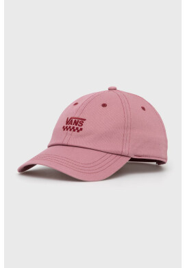 Vans Памучна шапка с козирка в черно с апликация - Pepit.bg