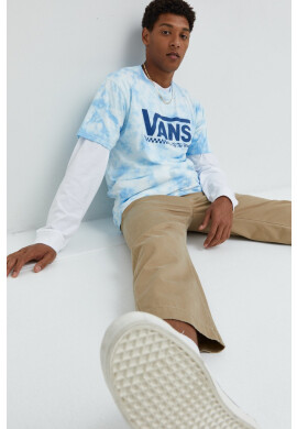 Vans Памучна тениска с принт - Pepit.bg