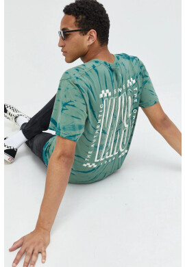 Vans Памучна тениска в бежово - Pepit.bg