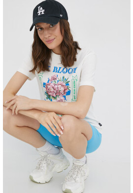 Vans Памучна тениска в бежово - Pepit.bg