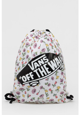 Vans Раница в бяло с принт - Pepit.bg