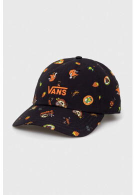 Vans Шапка с козирка в черно с десен - Pepit.bg