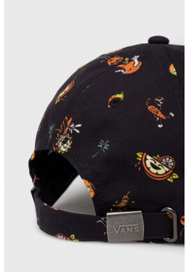 Vans Шапка с козирка в черно с десен - Pepit.bg