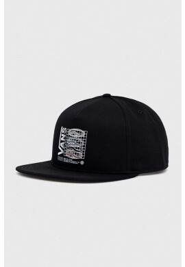 Vans Шапка с козирка в черно с десен - Pepit.bg