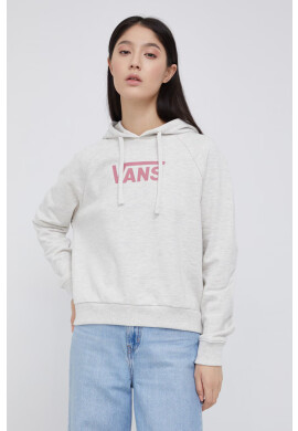 Vans Суичър дамски в меланж на сиво - Pepit.bg