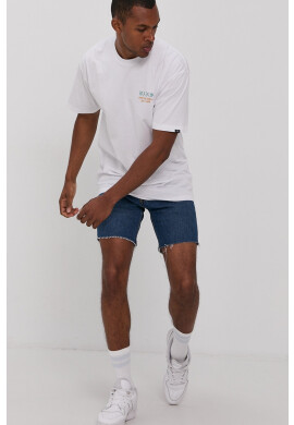 Vans Тениска мъжка в бяло с принт - Pepit.bg