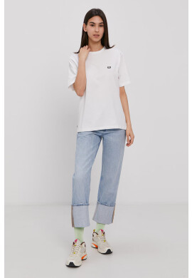 Vans Тениска дамска в бяло - Pepit.bg