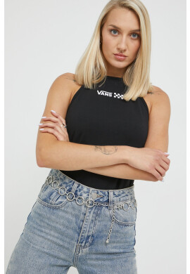 Vans Топ дамски в черно - Pepit.bg