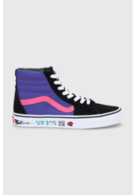 Vans Високи кецове дамски в кремаво - Pepit.bg