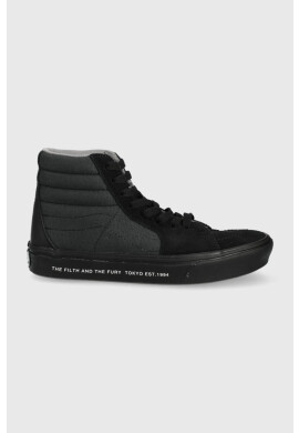 Vans Високи кецове Comfycush дамски в черно - Pepit.bg