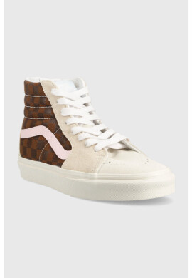 Vans Високи кецове Sk8-hi в бежово - Pepit.bg