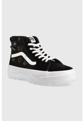 Vans Високи кецове Sentry SK8-Hi WC в черно VN0A4BVWBM81 - Pepit.bg