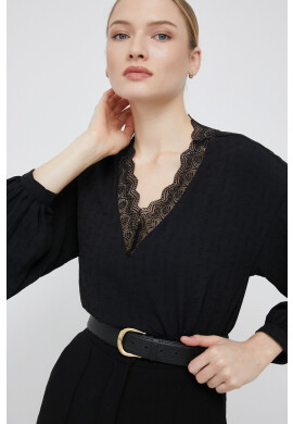 Vero Moda Блуза в черно с изчистен дизайн - Pepit.bg
