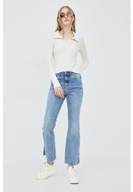 Vero Moda Дънки Selma с висока талия - Pepit.bg