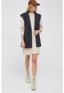Vero Moda Елек в сиво с едно копче - Pepit.bg